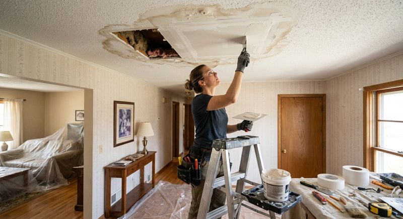 Water Damage Ceiling Repair in Denver, CO