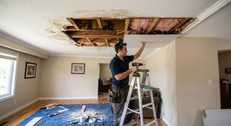 Attic Water Damage Repair in Santa Rosa, CA