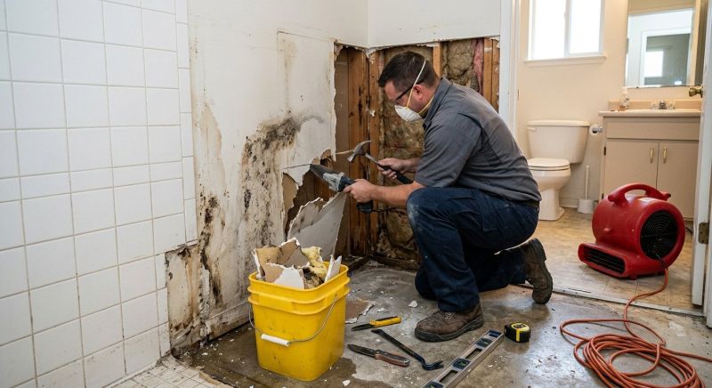 Bathroom Floor Replacement in Denver County, CO